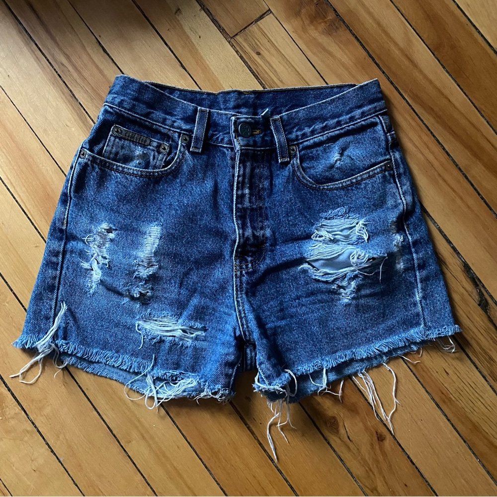 Vintage Calvin Klein denim shorts